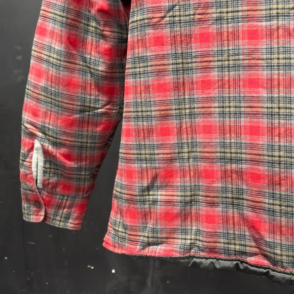 Vintage Oakley Flannel Lined Shirt with Hood - Picture 12 of 14